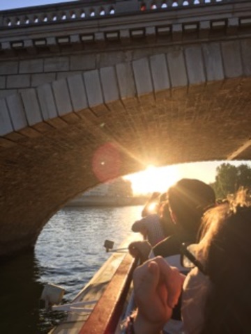 Fui a Europa por la primera vez.