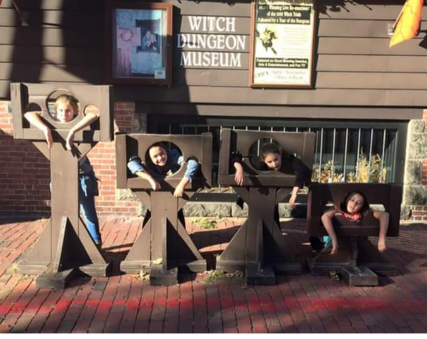 I went to Salem with friends!