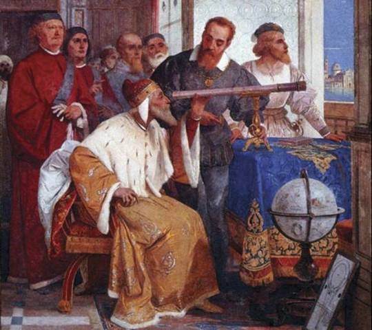Galileo creates the Telescope