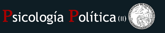 Primer congreso de Psicología política en España.