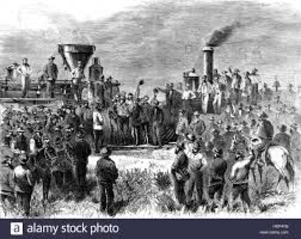 Transcontinental Railroad Completed