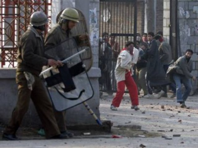 First battle over Kashmir