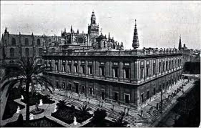 se crea la casa de contratación en Sevilla