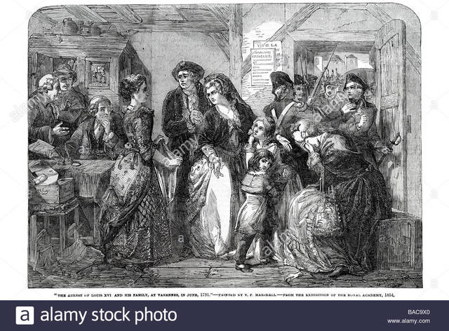 King Louis XVI Tries to Flee Paris