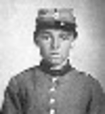 Young Georgia Private Edwin Jennison,