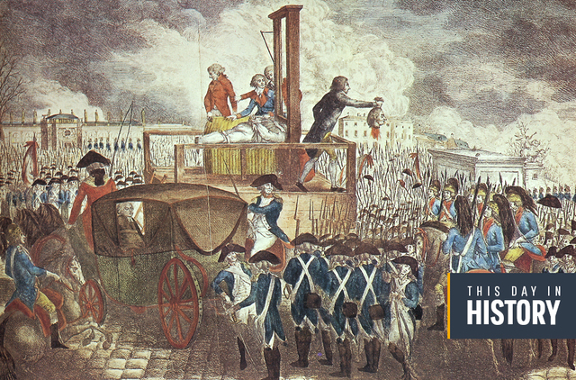 King Louis XVI Executed
