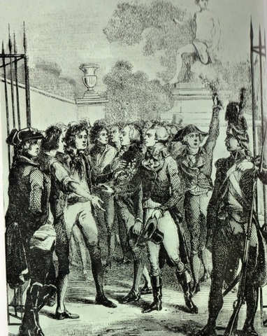 King Louis XVI Signs the New Constitution