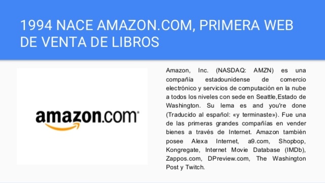 El Nacimiento de Amazon.com.