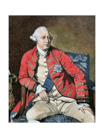 George III becomes king of Great Britain