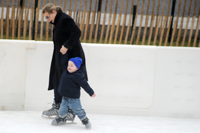 first time ice skating