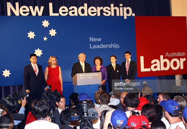 Labor party was re elected with an agenda to reform australia industrial relations, climate change policies, and health/education sectors