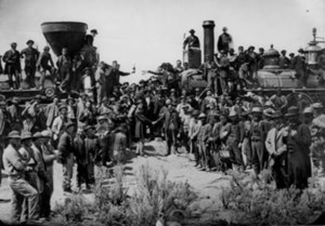 Transcontinental Railroad Completed