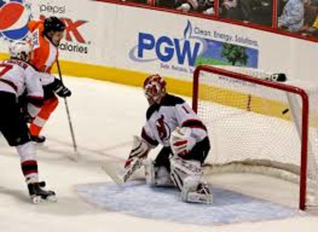 my first ice hockey goal