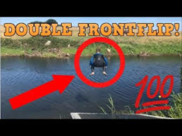 Did my double front flip