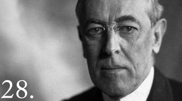Woodrow Wilson is elected president
