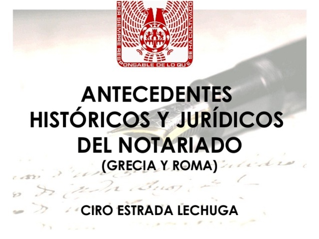 linea del tiempo del derecho notarial
