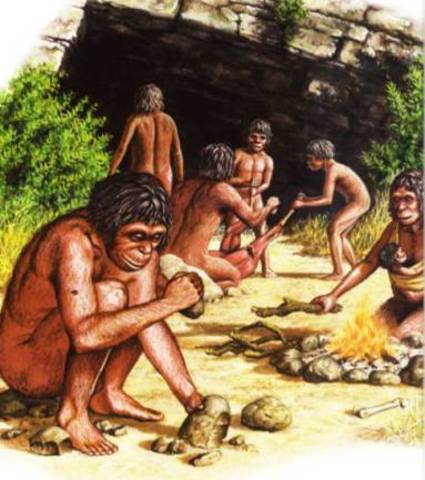 HOMO ERECTUS (ominide più simile all'uomo)