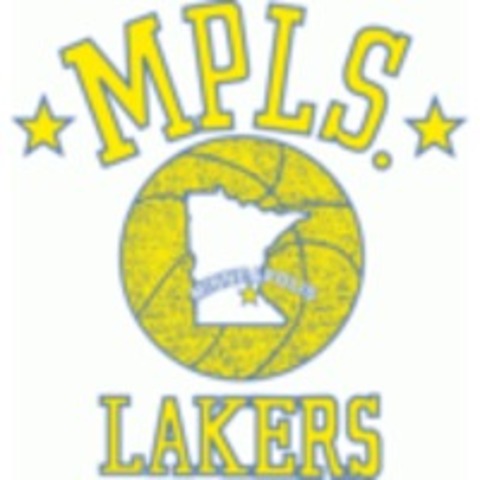 The Minneapolis Lakers become the first team to win back-to-back championships.