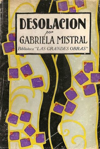 "Desolación" publicación de Gabriela Mistral