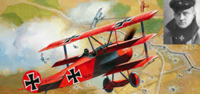 Red Baron Shot Down