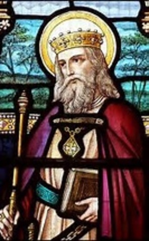 King of Kent is Baptized into Christianity