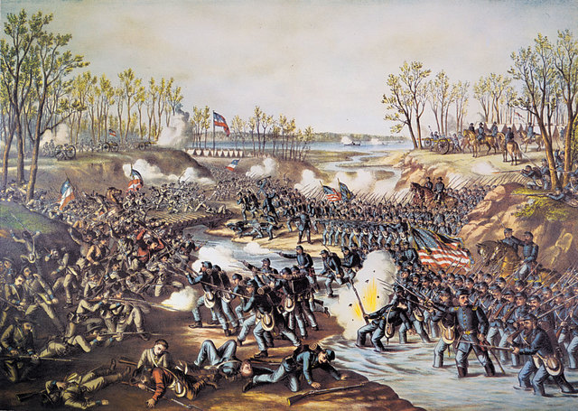 Surpirsed Attack at Shiloh.