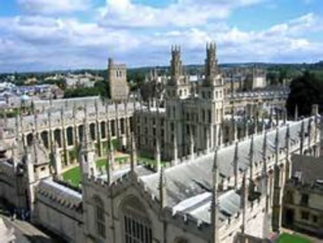 University of Oxford was Founded