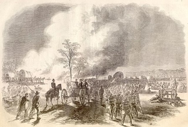 The Battle of Seven Pines.