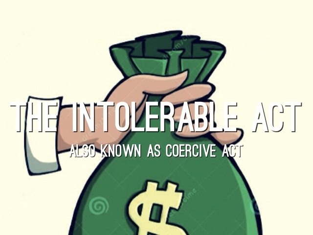 Intolerable Acts