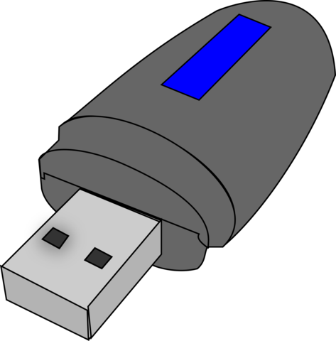 la USB