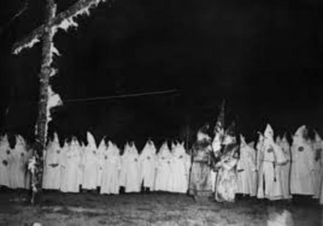 The formation of the KKK