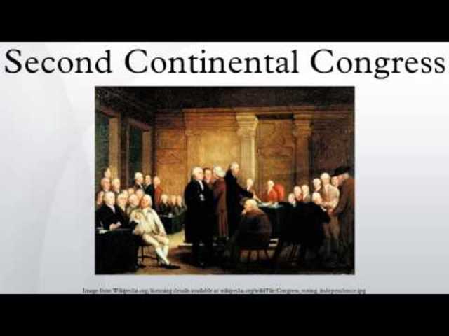 Second Continental Congress