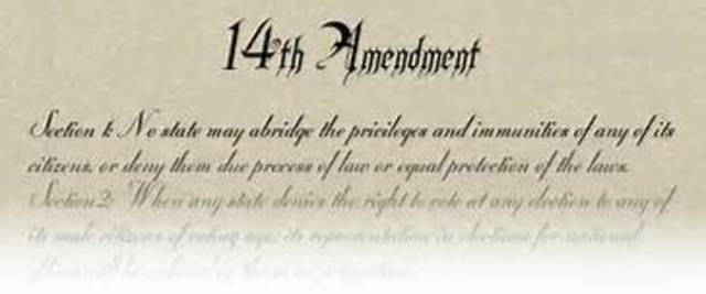 14th amendment ratified