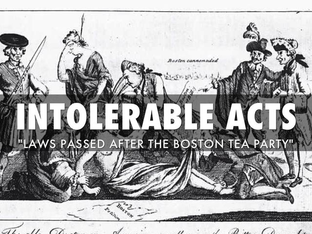 Intolerable Acts