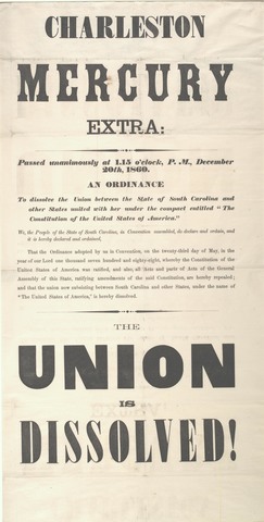 The South Leaves the Union