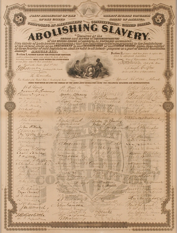 Ratification of the 13th Amendment