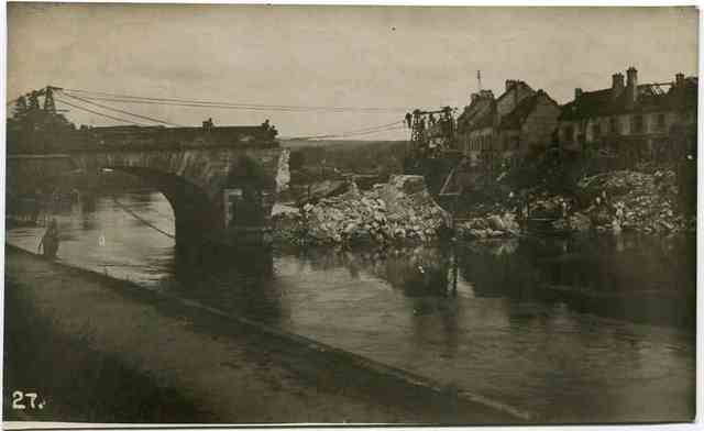 The 3rd American Division was sent to Chateau-Thierry to protect the bridges of the Marne river