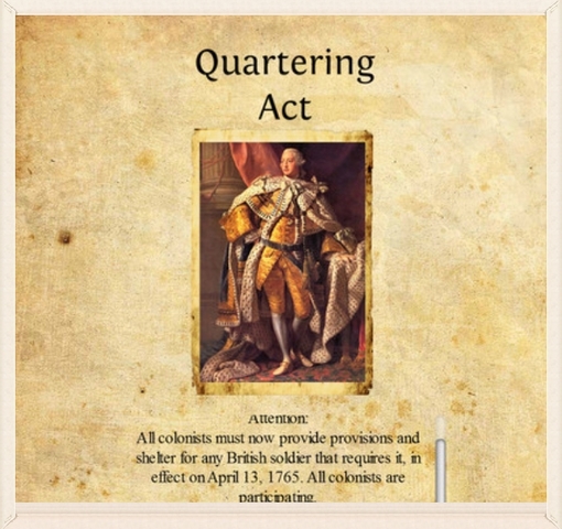 The Quartering act