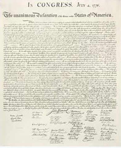 The Declaration of Independence