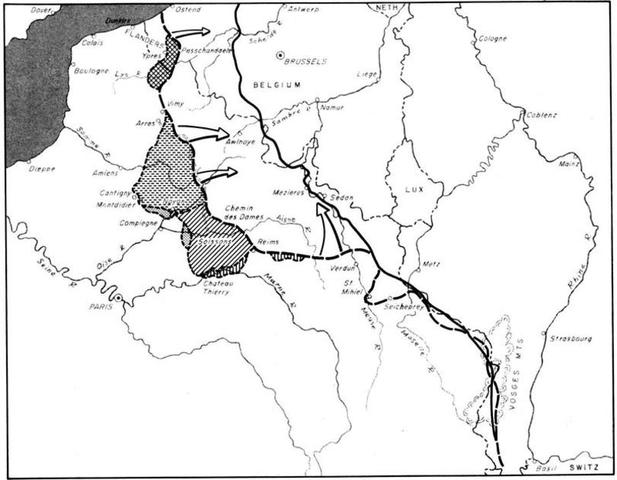 The United States receives reinforcements