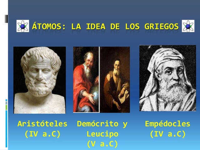 LEUCIPO Y DEMOCRITO