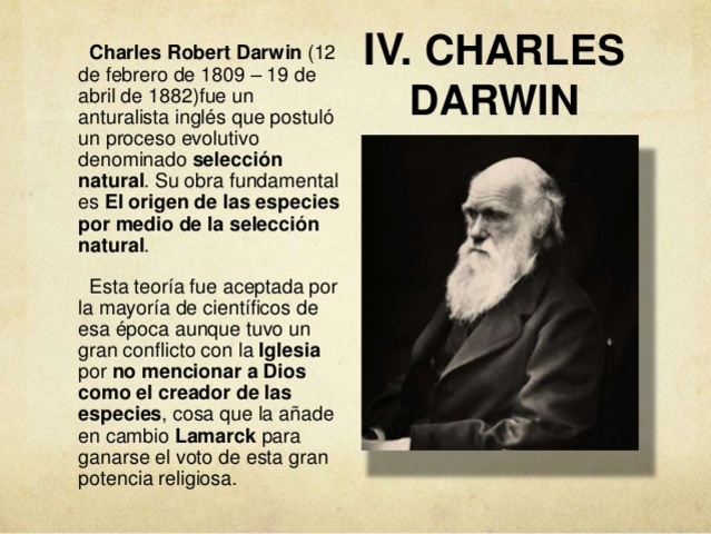 CHARLES DARWIN