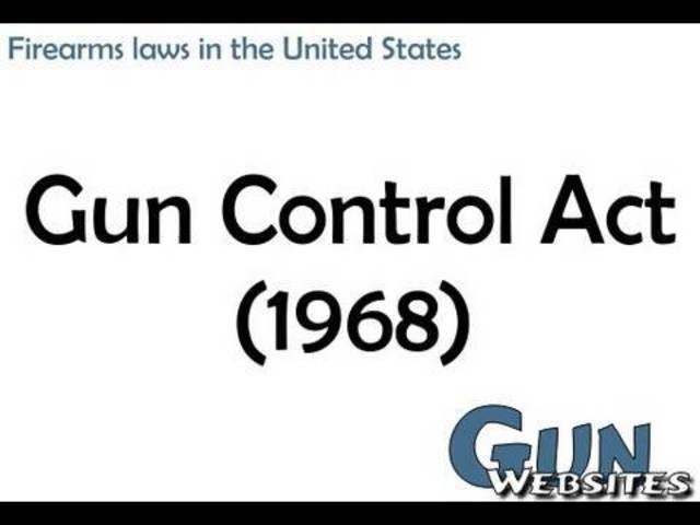 Gun Control Act of 1968