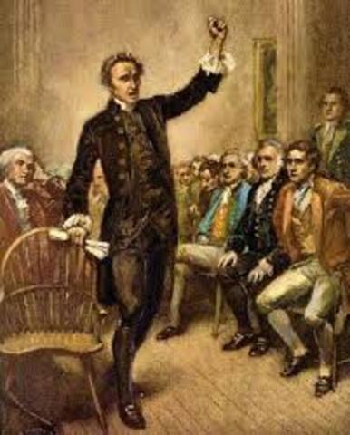 Patrick Henry's Speech