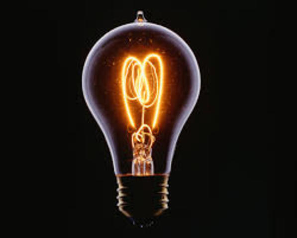la lampara incandescente