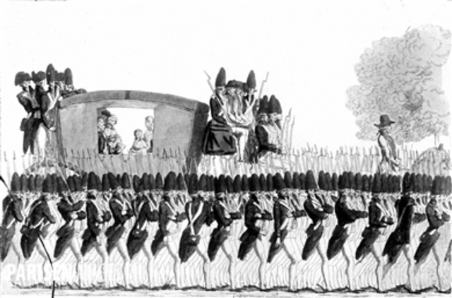 The Royal Family tries to escape