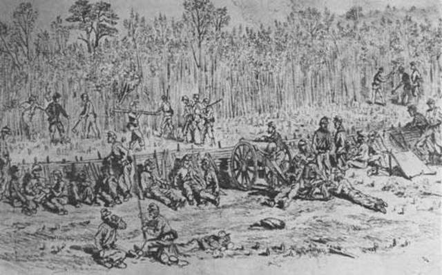 The Battle of Wilderness and the Spotsylvania