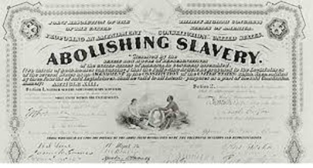 the 13th Amendment was passed