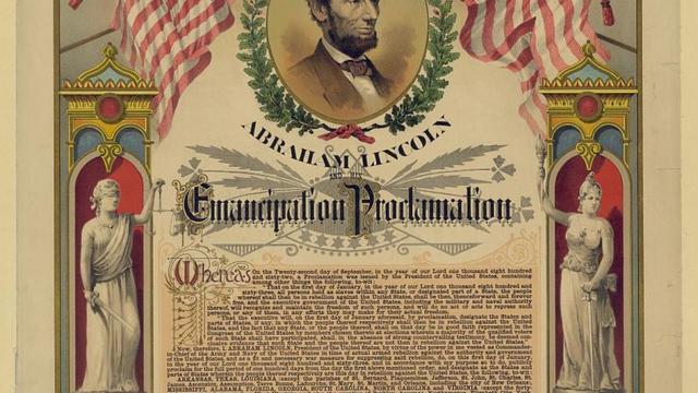 emancipation proclamation
