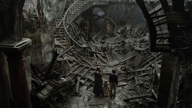 The Baudelaire House fire